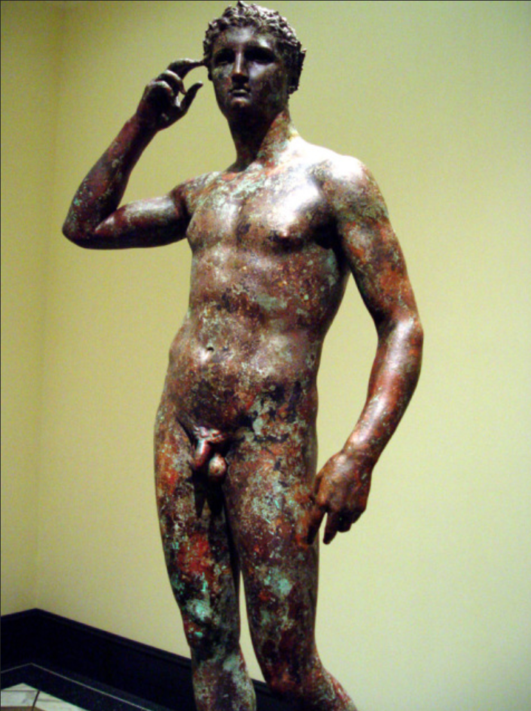 Atleta di Fano esposto al Getty Museum