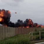 Aereo delle Frecce Tricolori si schianta, a terra. Morta bimba di 5 anni